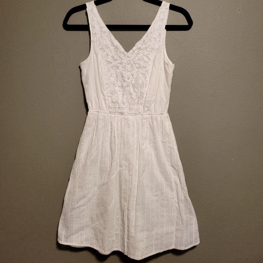 Maurices small white sun dress